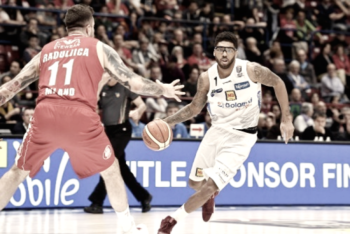 Playoffs Legabasket, semifinali gara 1: Milano attende la cenerentola Trento