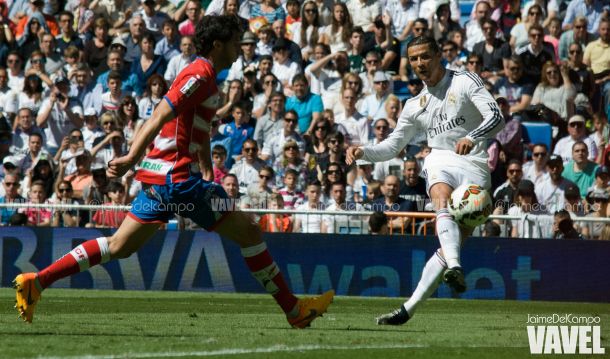 Cristiano, octavo máximo goleador histórico en Liga