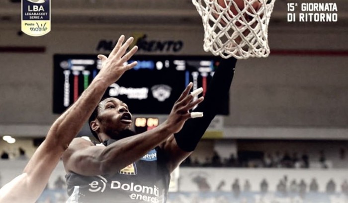 LegaBasket - Trento ferma Avellino e si prende il quarto posto