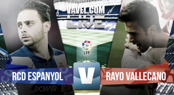 Resultado Espanyol - Rayo Vallecano en la Liga BBVA 2015 (1-1)