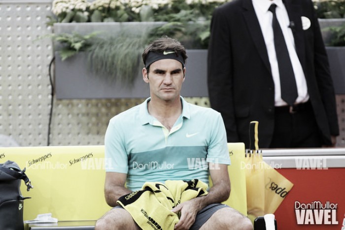 Roger Federer, baja de última hora en Madrid