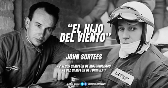 John Surtees, el piloto de la chaqueta grande, el 'hijo del viento'