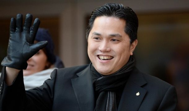 Thohir e la gioia del primo derby