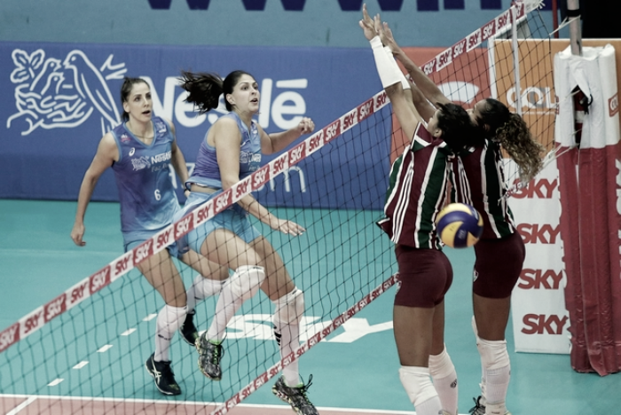 Osasco vence Fluminense novamente e se classifica para as semifinais da Superliga Feminina