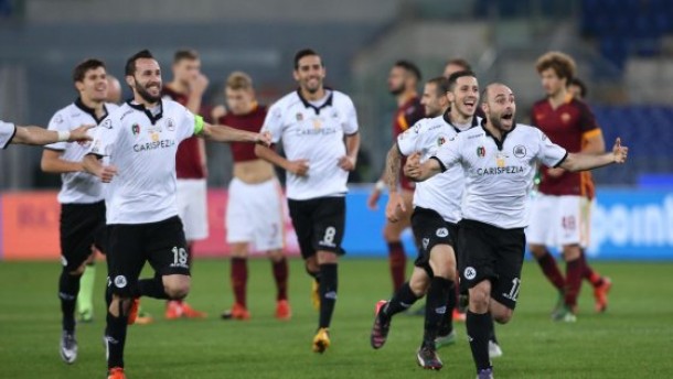 Coppa Italia - Lo Spezia conquista l'Olimpico