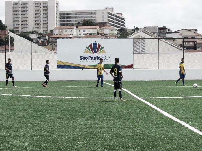 Brasil sofre, mas vence estreia do Futebol de 7 no Parapan-Americano de Jovens 2017