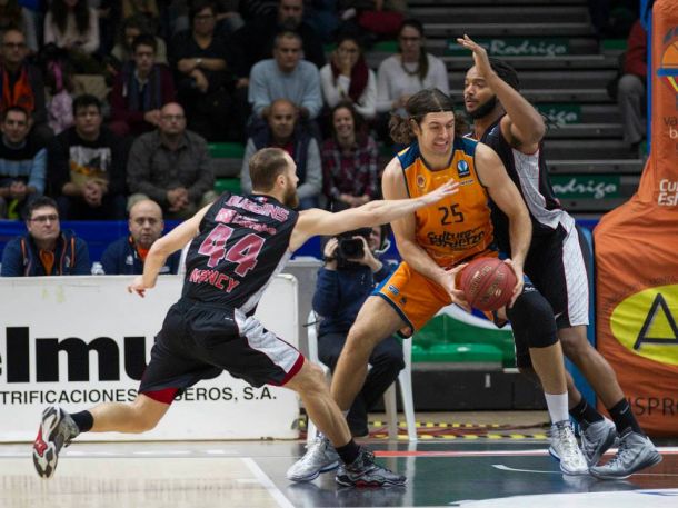 SLUC Nancy - Valencia Basket: una victoria en busca de la tranquilidad