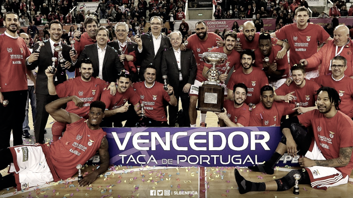Benfica conquista a Taça de Portugal de Basquetebol
