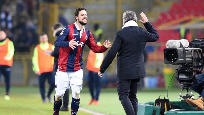 Bologna: Donadoni valuta i migliori contro l'Empoli, a parte Masina e Dzemaili