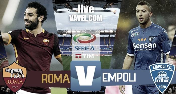 Roma - Empoli in Serie A 2016/17 (2-0): la Roma di Dzeko non sbaglia, Empoli ko!