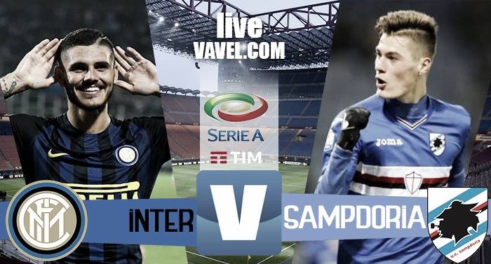 Inter - Sampdoria in Serie A 2016/17. Quagliarella fa 2-1, rimonta Samp!