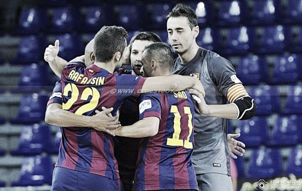 El FC Barcelona, con paso firme en el Palau
