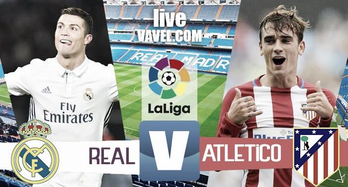 Real Madrid - Atletico Madrid in La Liga 2016/17 (1-1): Griezmann blocca la corsa del Real!