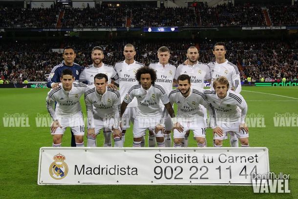 Real Madrid - Rayo Vallecano: puntuaciones del Real Madrid, 11ª jornada de liga BBVA