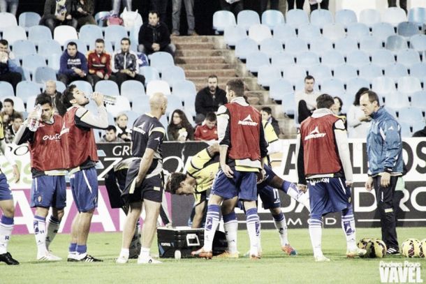 Sporting de Gijón - Real Zaragoza: puntuaciones del R. Zaragoza, jornada 12