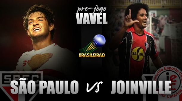 Buscando recuperação na temporada, São Paulo recebe Joinville no Morumbi