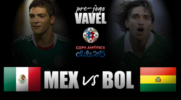 México e Bolívia se enfrentam na segunda partida do Grupo A da Copa América