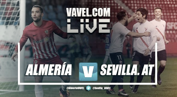 Resumen Almería 2-1 Sevilla Atlético en Segunda División 2017