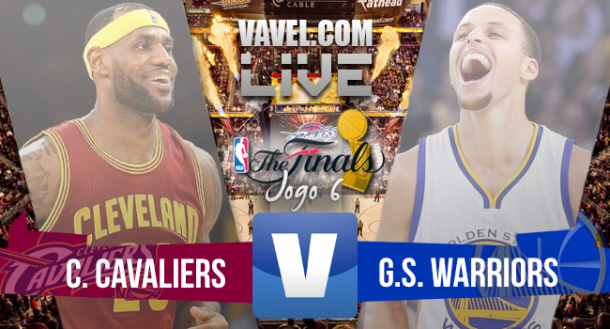 Resultado Cavaliers x Warriors no Jogo 6 do NBA Finals 2015 (97-105)