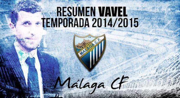 Resumen temporada 2014/15 del Málaga CF: lo que duraron las pilas
