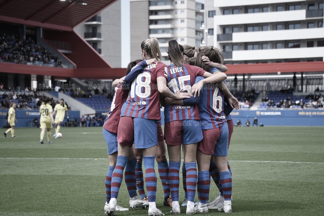 Barça Femení vs Atlético de Madrid en vivo y en directo en la Primera División Femenina 2022 (2-1)