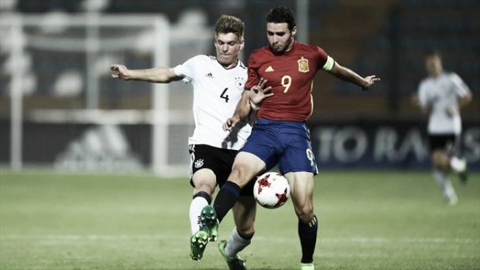 España consigue el pase a la final del Europeo sub-17 en la
tanda de penaltis