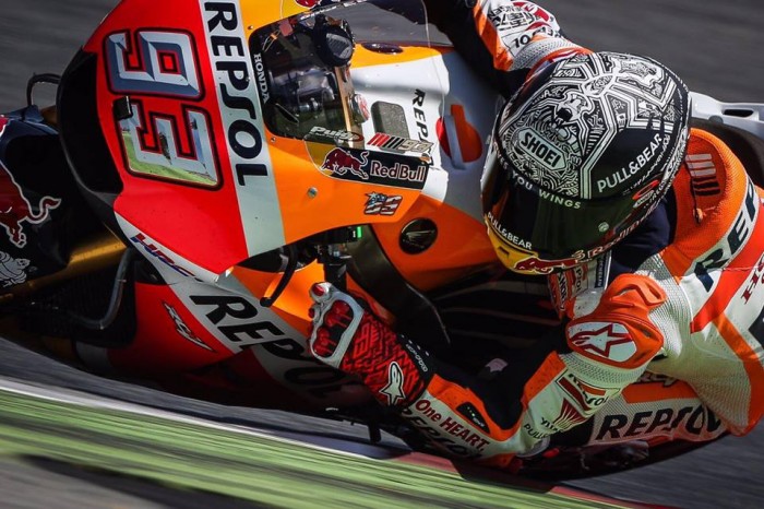 MotoGP - I test di Barcellona si concludono con Marquez in testa