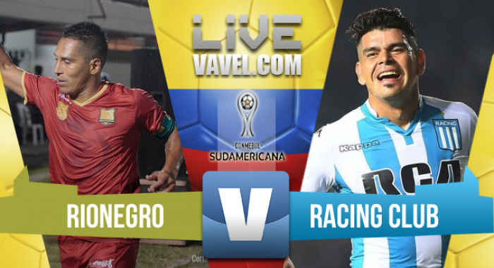 Rionegro Aguilas fue eliminado por Racing en la CONMEBOL Sudamericana 2017 (1-1)