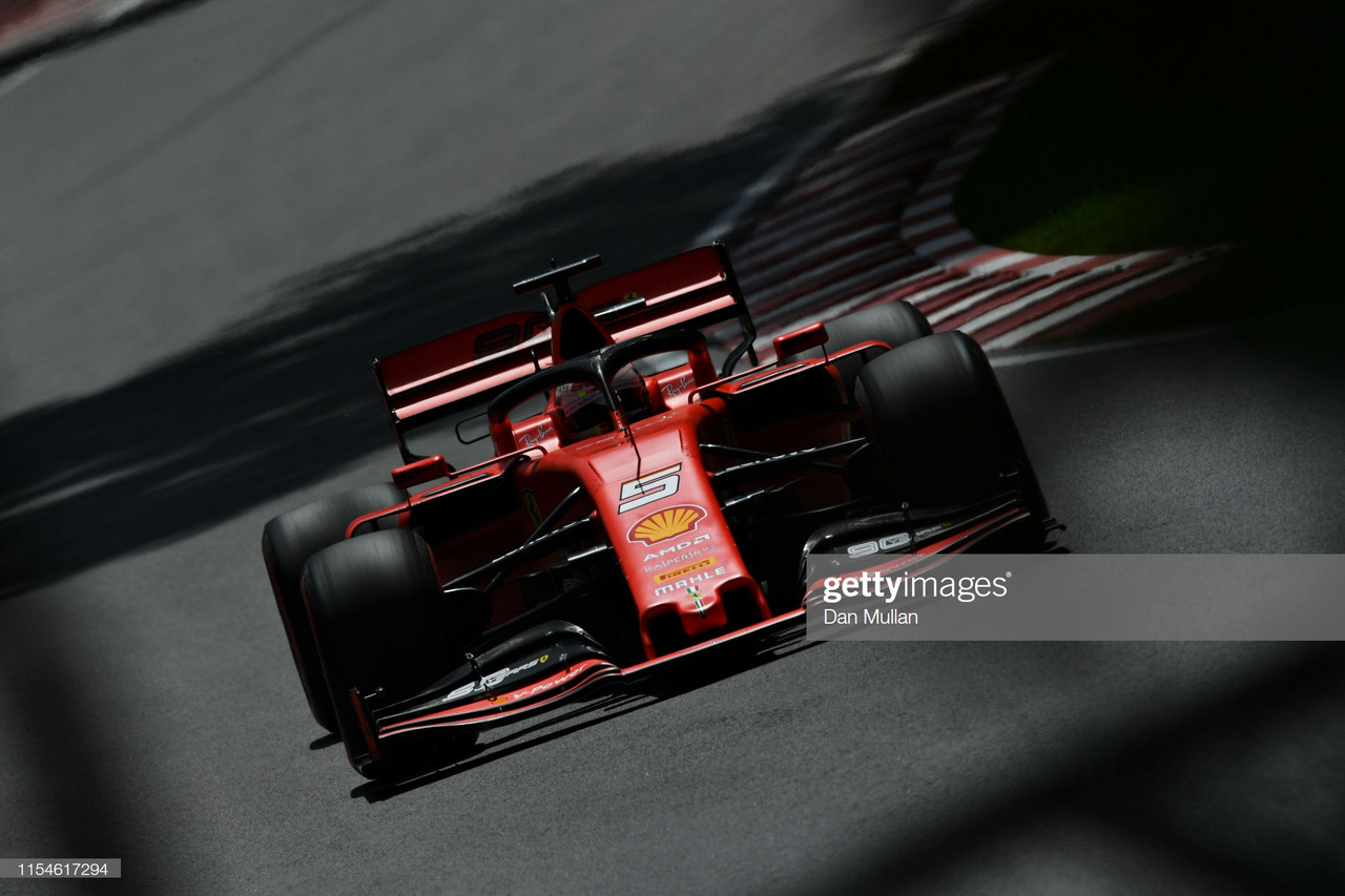 Vettel breaks qualifying duck to claim first 2019 pole