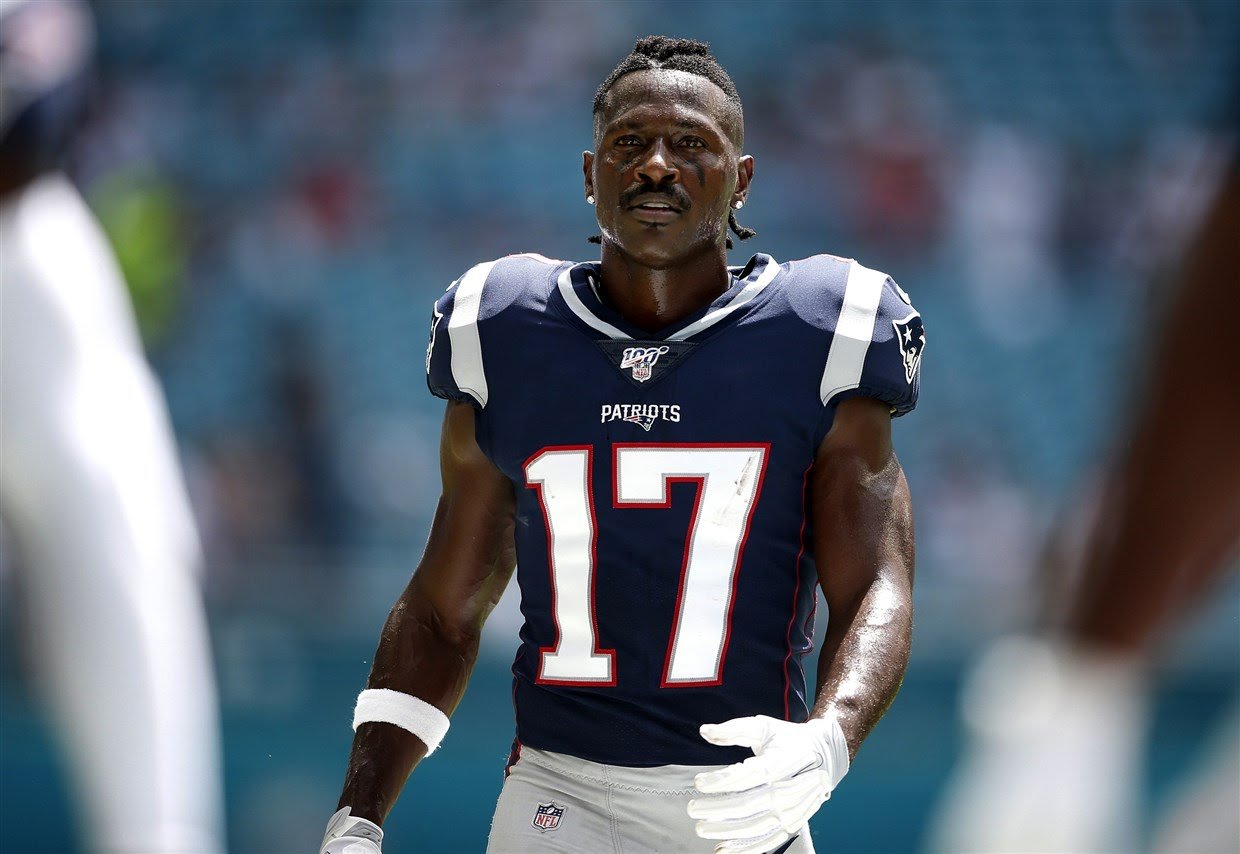 New England Patriots release Antonio Brown