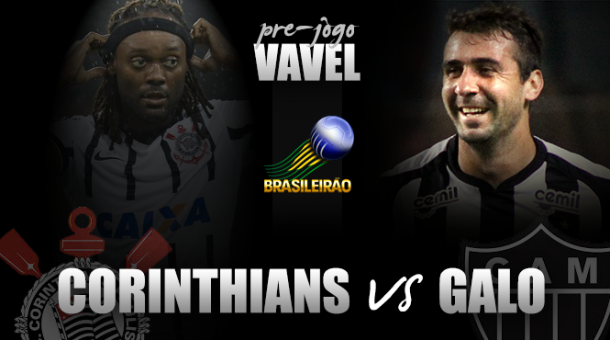 Pré-jogo: No jogo do melhor ataque contra a melhor defesa, Corinthians e Atlético-MG duelam pela liderança