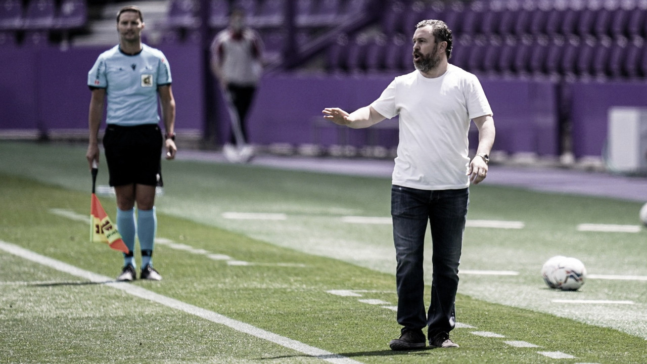 Sergio González: "Me voy cabreado por los primeros minutos de la segunda parte" Sergio González: "Me voy cabreado por los primeros minutos de la segunda parte"