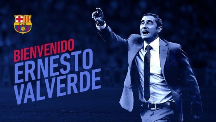 Liga, Valverde è il nuovo allenatore del Barcellona