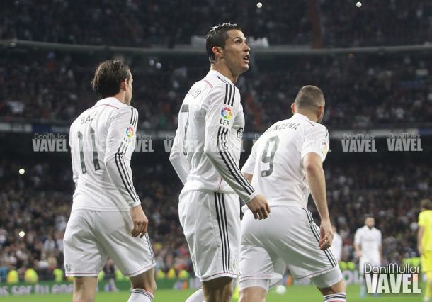 Benzema, Bale y Cristiano para poner rumbo a Berlín