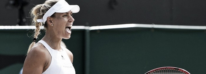 Kerber leva susto, mas reage e vence Rogers na terceira rodada de Wimbledon