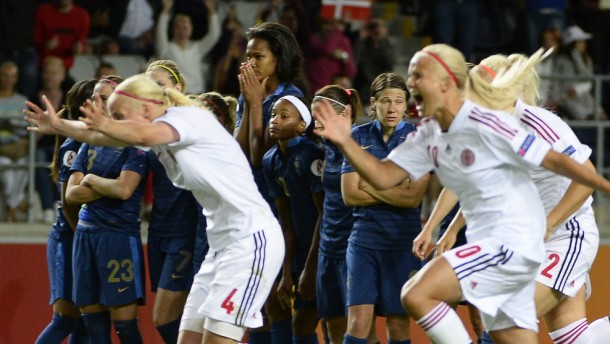 Nos pênaltis, Dinamarca elimina a França e enfrenta a Noruega nas semis da Euro feminina Nos pênaltis, Dinamarca elimina a França e enfrenta a Noruega nas semis da Euro feminina