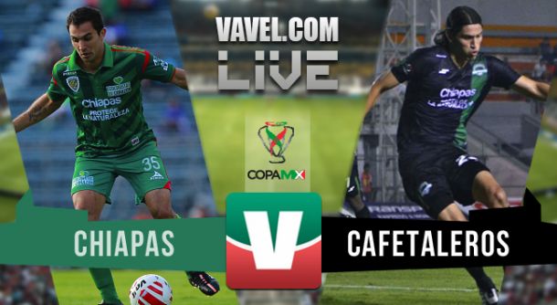 Resultado Chiapas - Cafetaleros en Copa MX 2015 (1-0)