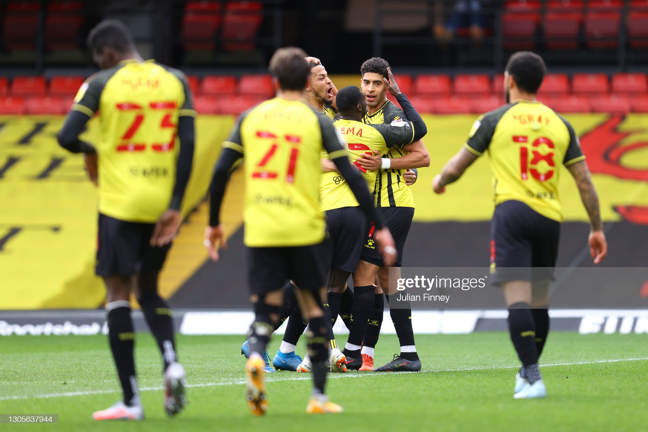 Watford 1-0 Nottingham Forest: Resilient Hornets win to move second
