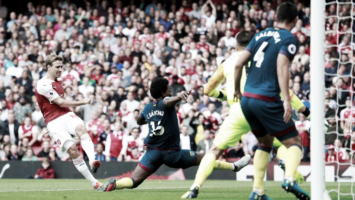 Arsenal vence West Ham no Emirates Stadium e conquista a primeira vitória na Premier League