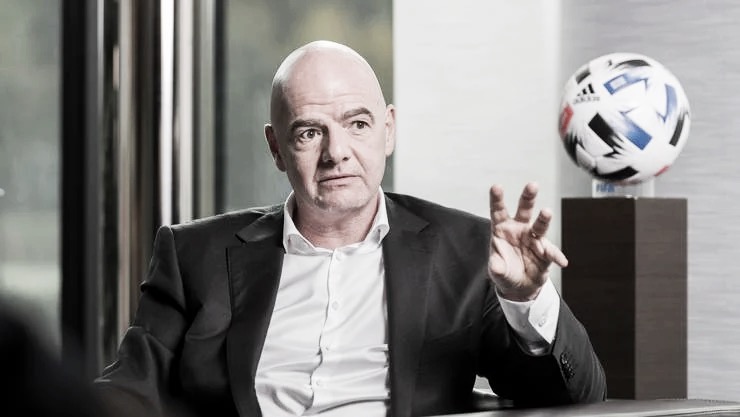 Presidente da Fifa sobre a Copa do Mundo em 2022: "Sem público é impensável"