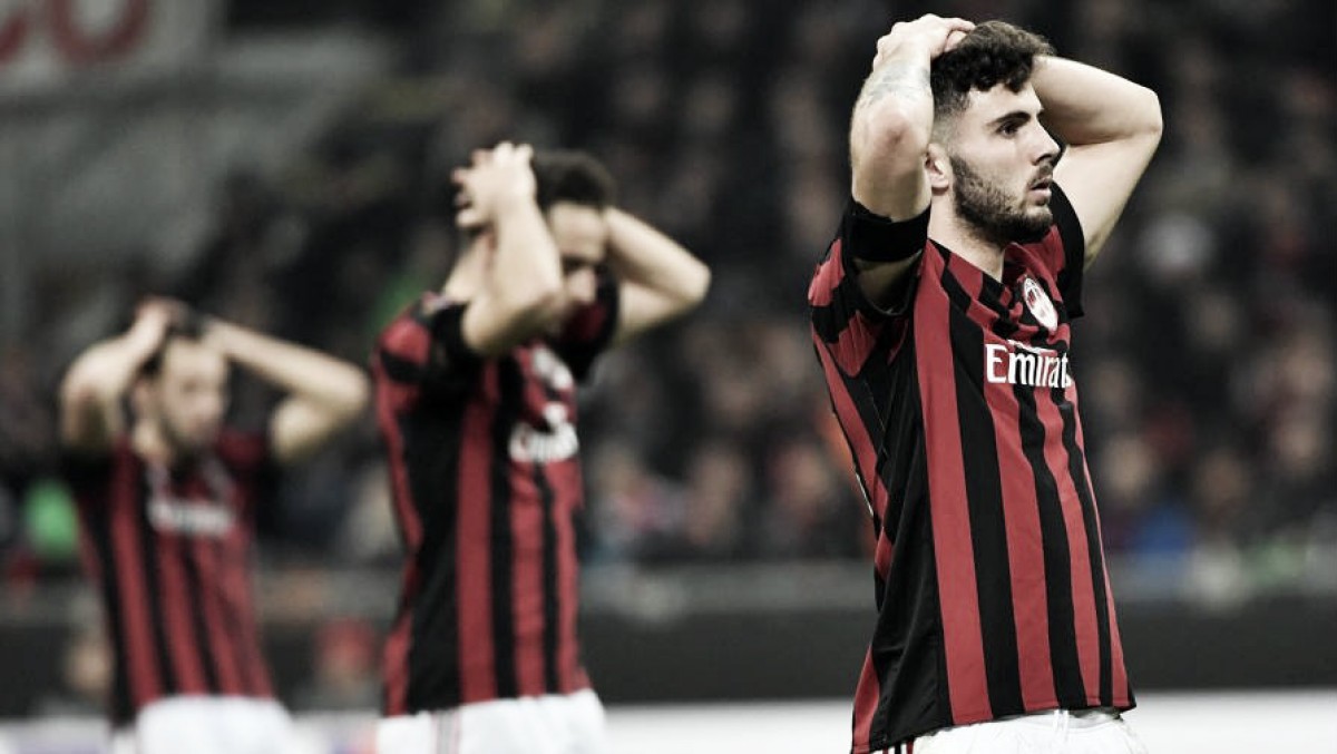 El Milan dice adios al sueño europeo