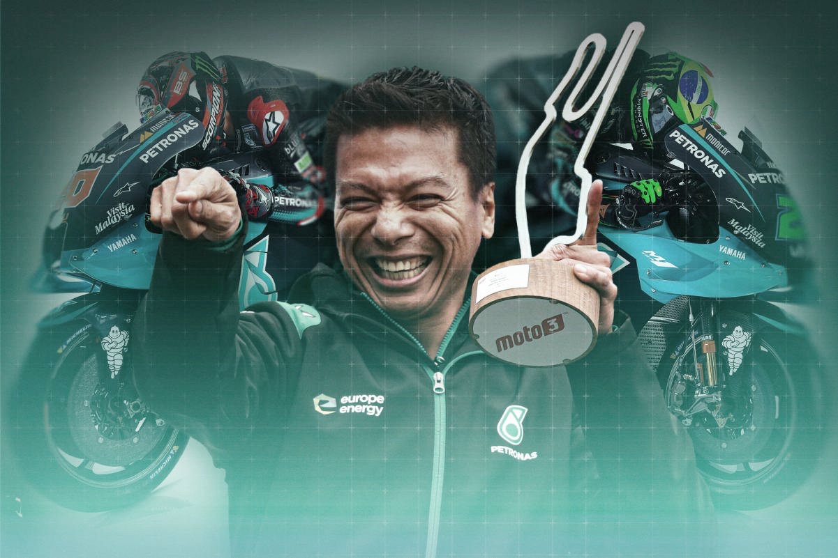 petronas yamaha srt bike