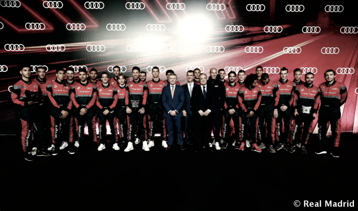 El Real Madrid se pone a punto en el evento de Audi