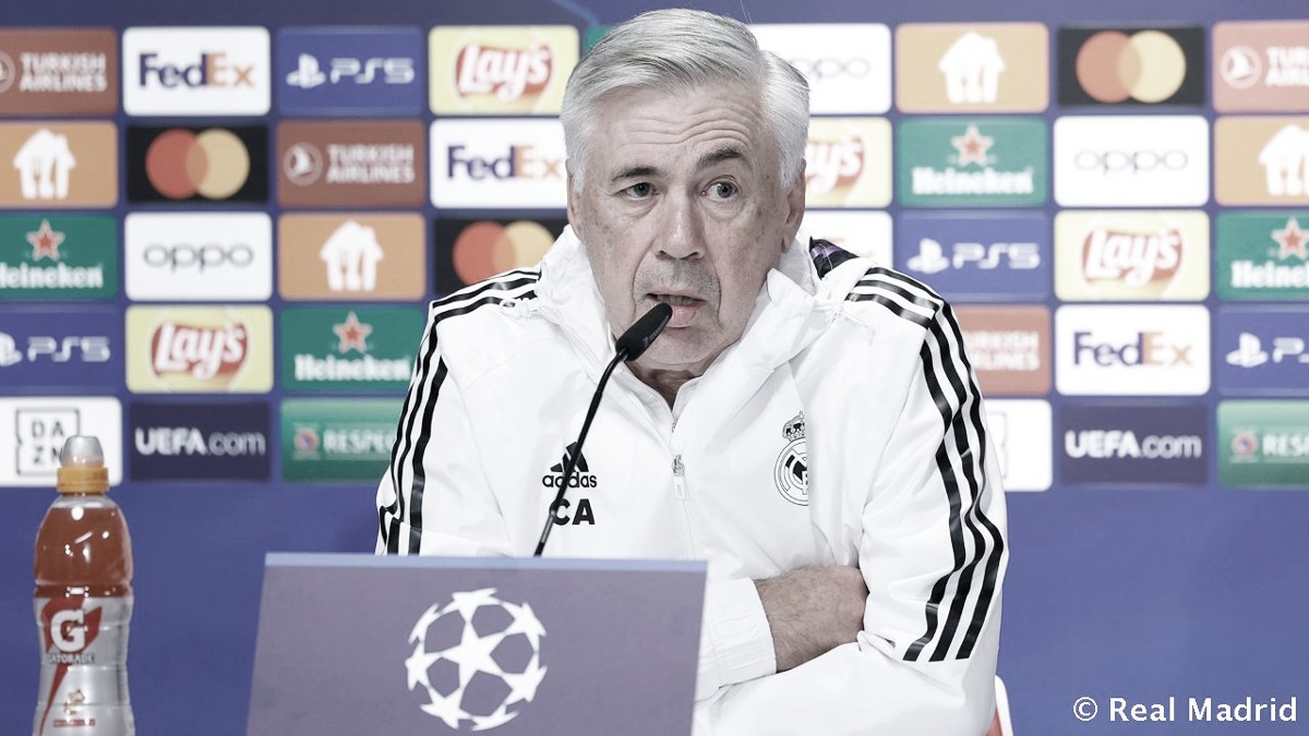 Ancelotti: "El objetivo es ser primeros de grupo y estamos concentrados"
