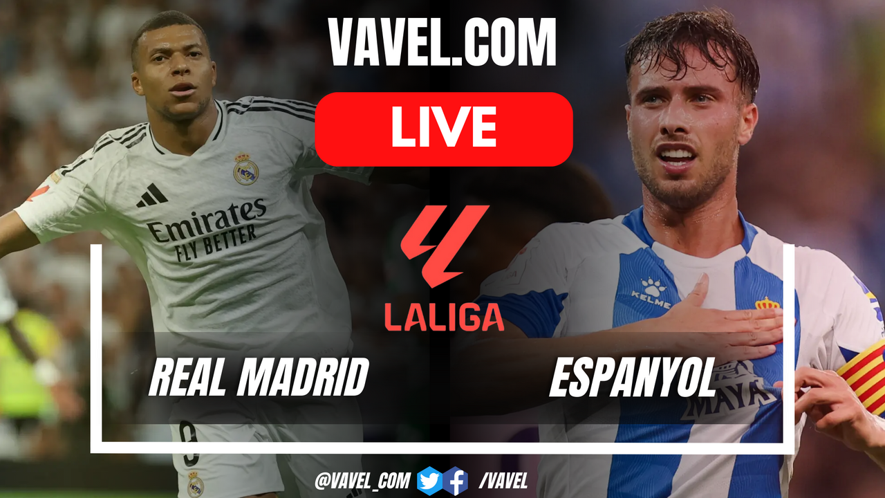 Goals and highlights: Real Madrid 4-1 Espanyol in LaLiga 2024-25 