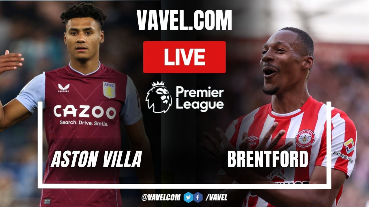 Highlights and goals of ASton Villa 3 - 1 Brentford in Premier 