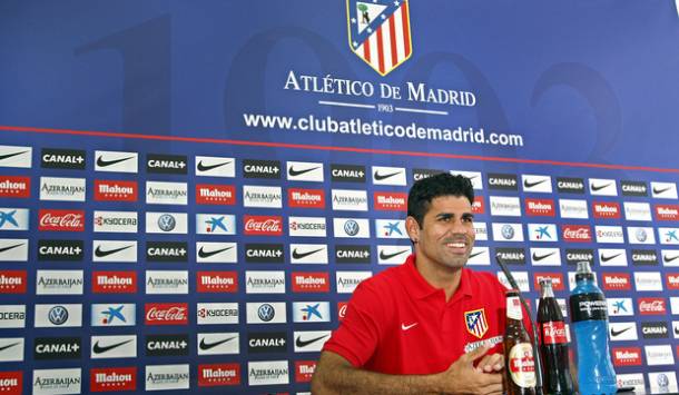 Diego Costa: "Nunca pensé en salir del Atlético de Madrid"