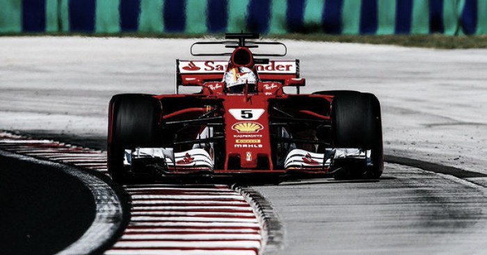 Ferrari copó la fila inicial
