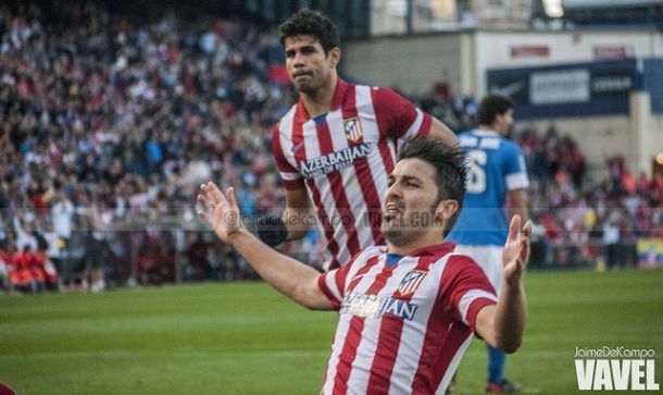 Villa: “Nuestras únicas cuentas son ganar al Málaga”