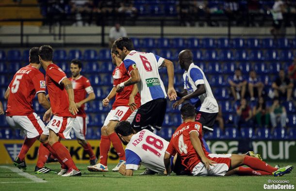 Un mal inicio condena al Real Murcia frente al Hércules